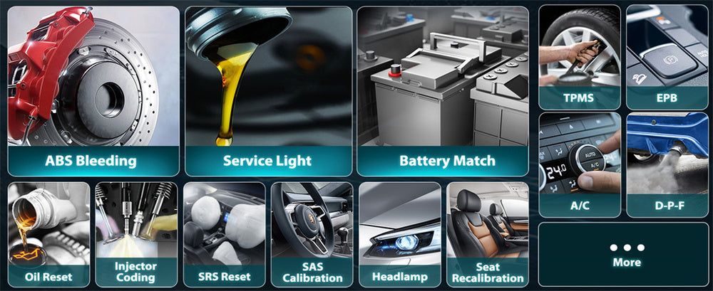 Car Scanner  Tool Functions | Foxwell