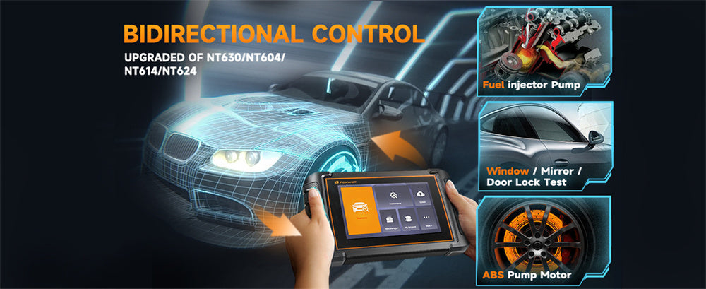 Bi-directional Diagnostic Car Scanner | Foxwell