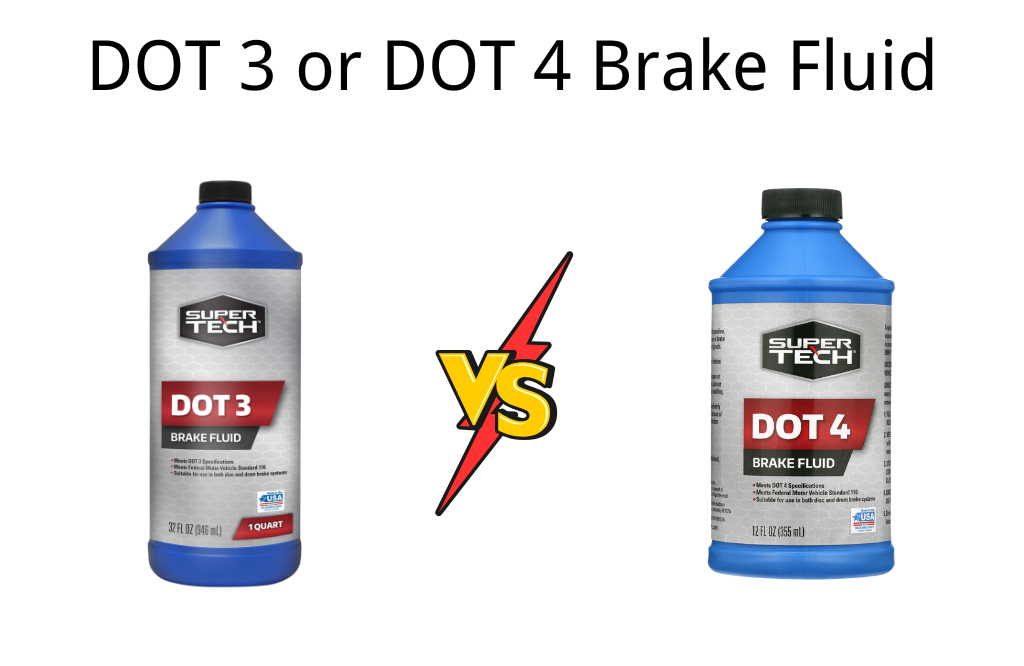 DOT 3 or DOT 4 Brake Fluid? Here’s What You Need to Know!