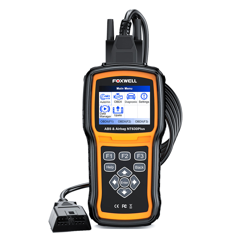 Foxwell NT630 Plus Auto ABS Bleeding SRS SAS Reset OBD2 Scanner