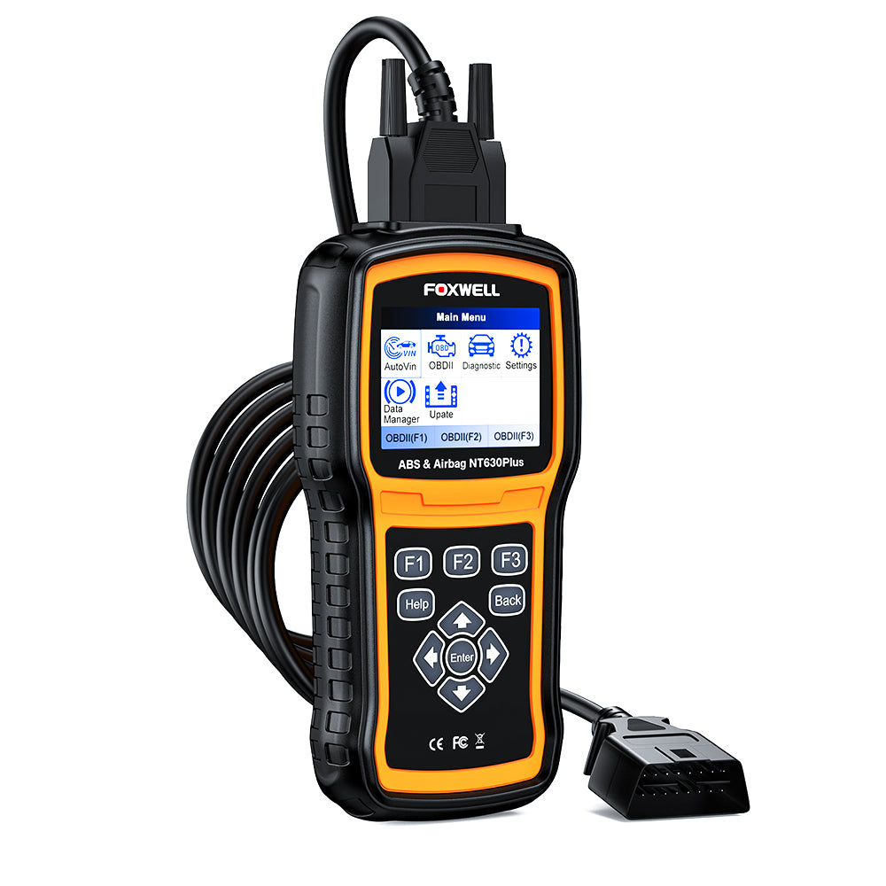 Foxwell NT630 Plus Auto ABS Bleeding SRS SAS Reset OBD2 Scanner