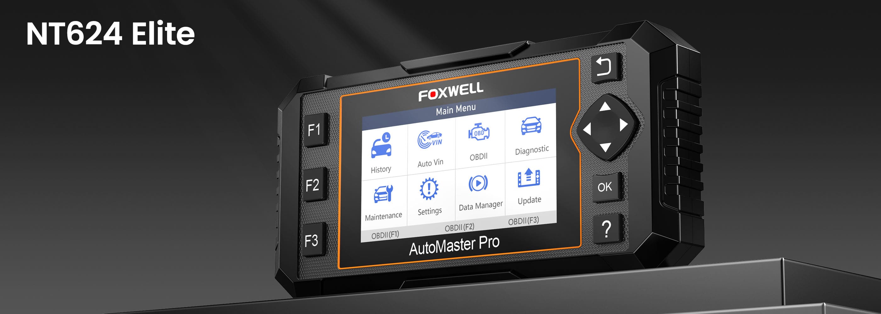 Foxwell NT624 Elite Car Diagnostic Tool All System ABS DPF EPB SAS