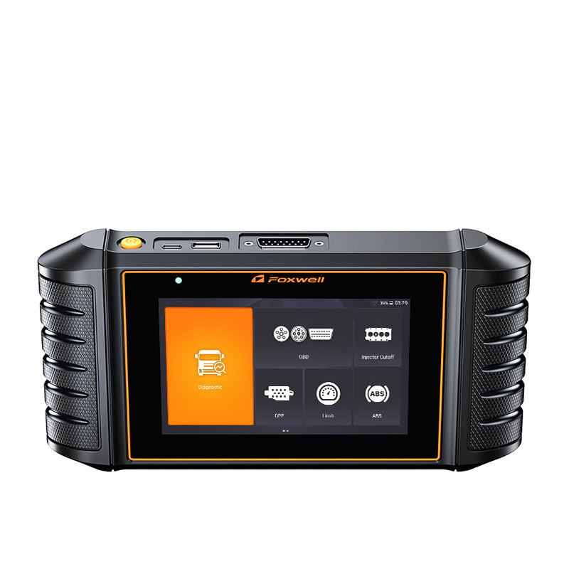 Foxwell HD500 Heavy Duty Truck Scanner with DPF Regen, Injector Cutoff, Limit Setting, Full System Diesel Diagnostic Scan Tool