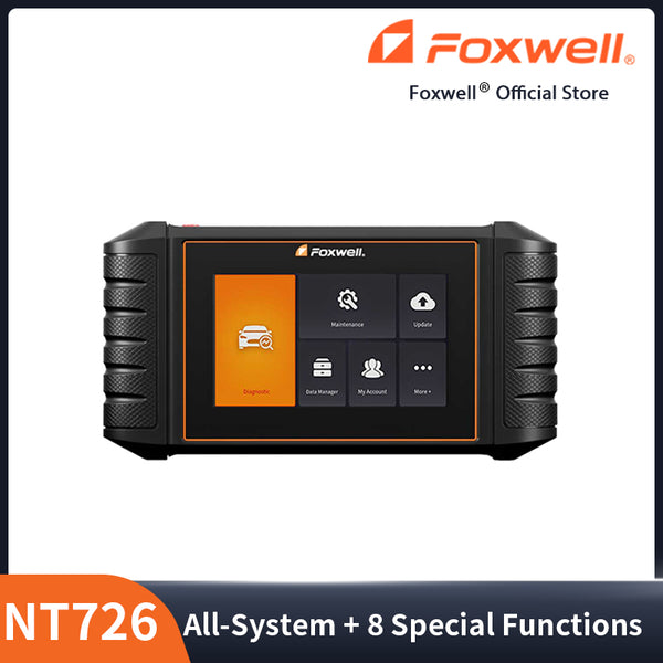 Foxwell NT726 All-System Diagnostic Scanner with 8 Special